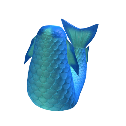 Blue Mermaid Suit