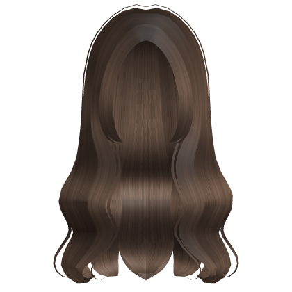 Brown Long Wavy Celebrity Hair