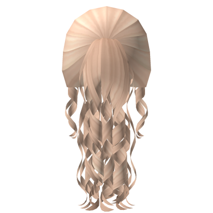 Lush Curly Ponytail in Blonde Roblox item