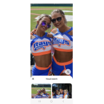 Lady blush cheer group