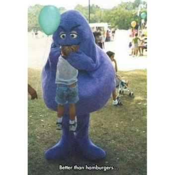 happy birthday grimace!