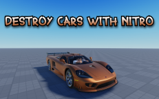 [CUSTOM MAPS🗺️] Destroy Cars with Nitro
