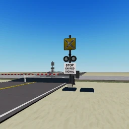 Saudi arabia railroad crossing  icon