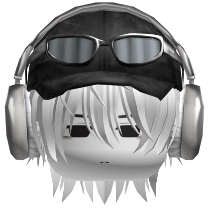 y2k cute boy w cap + headphones 