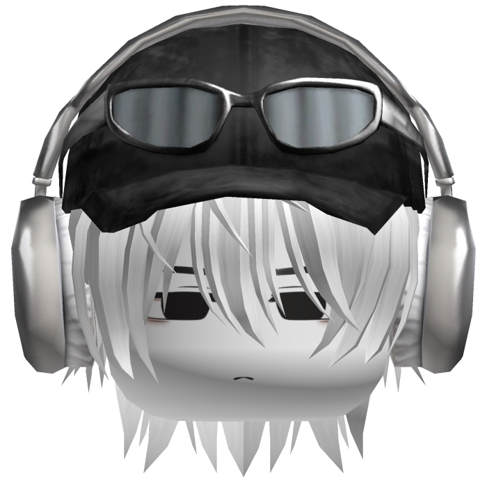 y2k cute boy w cap + headphones 