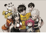 THE, random group by cj.