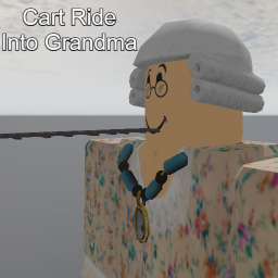 Cart Ride Into Grandma!