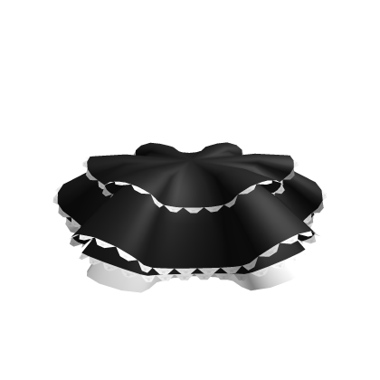 Layered Princess Y2K skirt in Black
