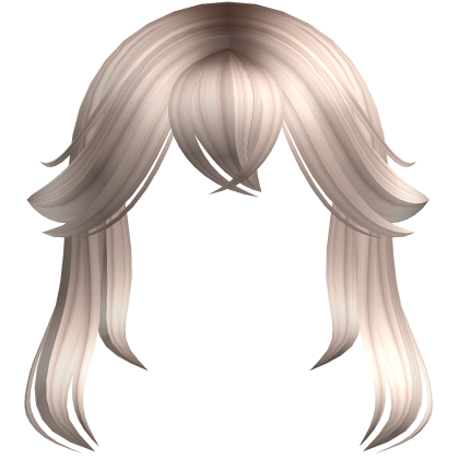 Middle Swept Spiky Bangs in Blonde Roblox item