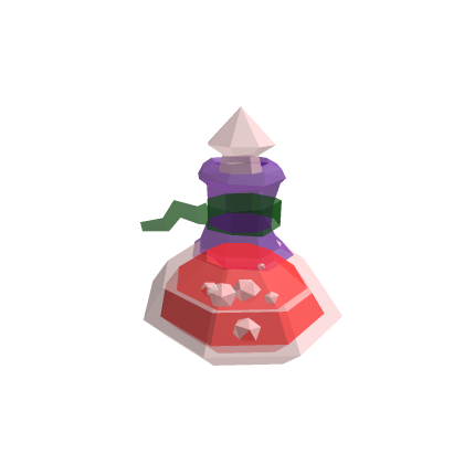 fantasy pink red potion