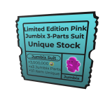 Pink Jumbix Suit Ticket