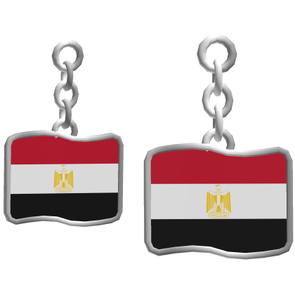 Egypt Flag Earrings