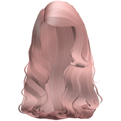 soft brushed-out doll waves (pink)