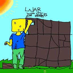 WAR with sticks and stones