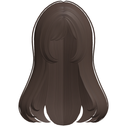 ୨୧ : adorable long doll hair in brown