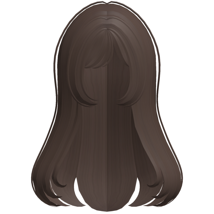 ୨୧ : adorable long doll hair in brown