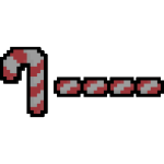 [🍬] Christmas Candy Cane 8-Bit Health Bar
