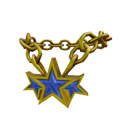 Sapphire Star Bling Necklace