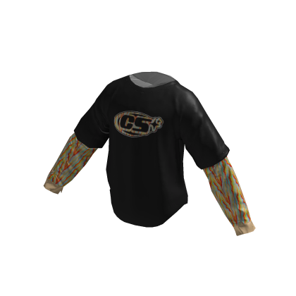 Rainbow Tiger Print Layered T-Shirt thumbnail