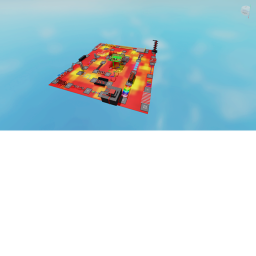 The floor is lava obby