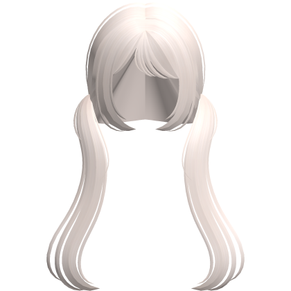 ♡ Cute Soft Princess Low Pigtails in Light Blonde Roblox item