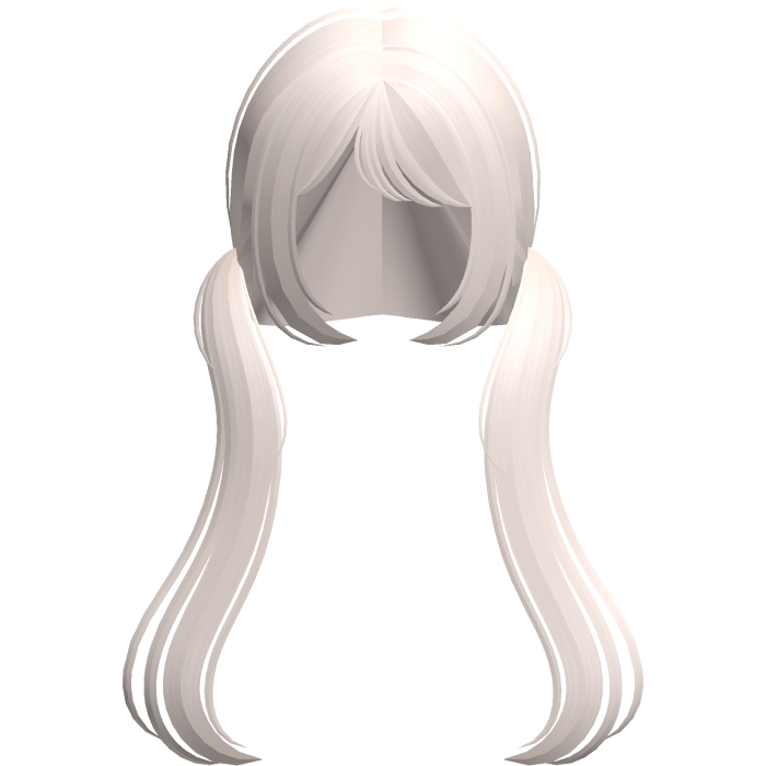 ♡ Cute Soft Princess Low Pigtails in Light Blonde