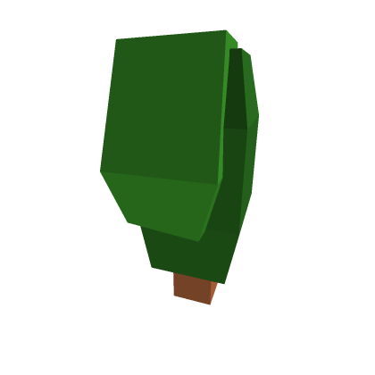 Low poly tree