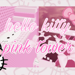 NEW 🎀hello kitty pink tower🎀