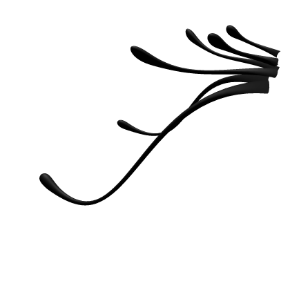 Black alien tail