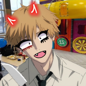 SURVIVE CHAINSAW MAN IN AREA 51 (SCARY)