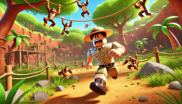 🐘Escape The Zoo Obby! [UPDATE]🐒 screenshot 3