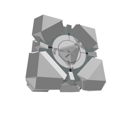 Portal: Aperture Labortories Laser Rederecting cub