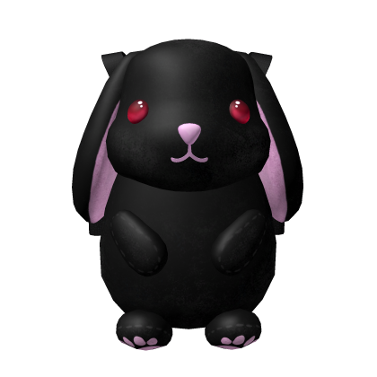 Black Cute Bunny Backpack