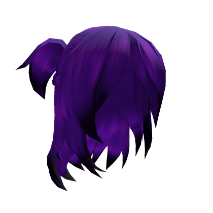♡ Foxy Hair Pigtails Braid - Purple