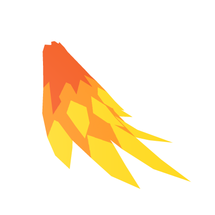 Blazing Pheonix Tail Feathers