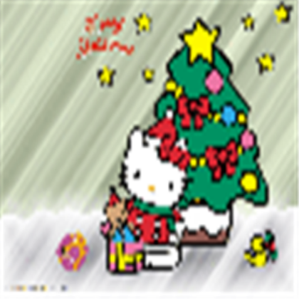 Hello Kitty Christmas Roblox decal