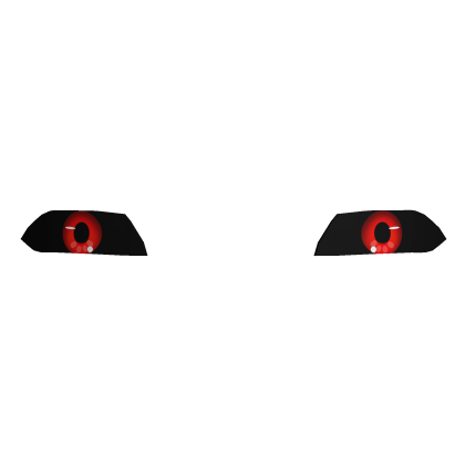Red Demonic Eyes (for man face) Roblox item