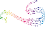 Addison's colorful music notes