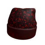 Red Icy Sea Dragon Frost Beanie