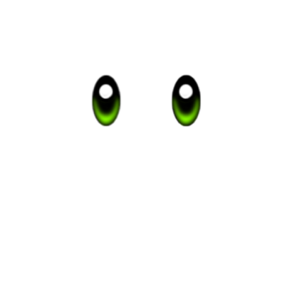 Green eyes Roblox decal