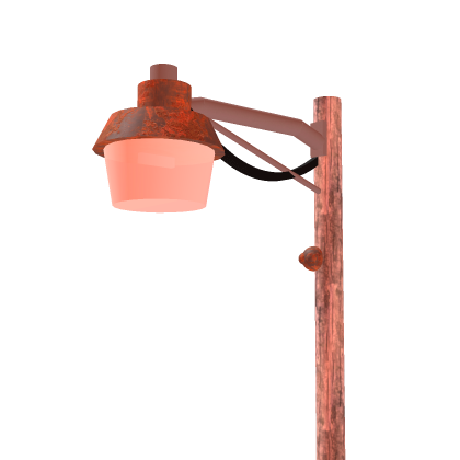 Vintage Mercury Vapor Light Street Lamp