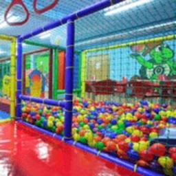 Fun Indoor Playground Park rainbow kids Waterpark icon