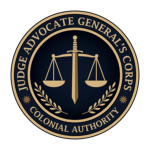 Colonial Judge Advocate General's Corps