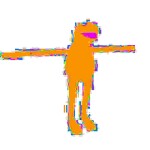 t pose