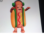 Dancing hotdog group