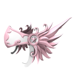 Feathered Warrior Helm of Pink Quartz
