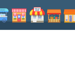 the shops