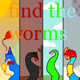 find the worms :)