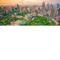 Modern city life.