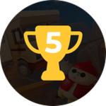 5 wins